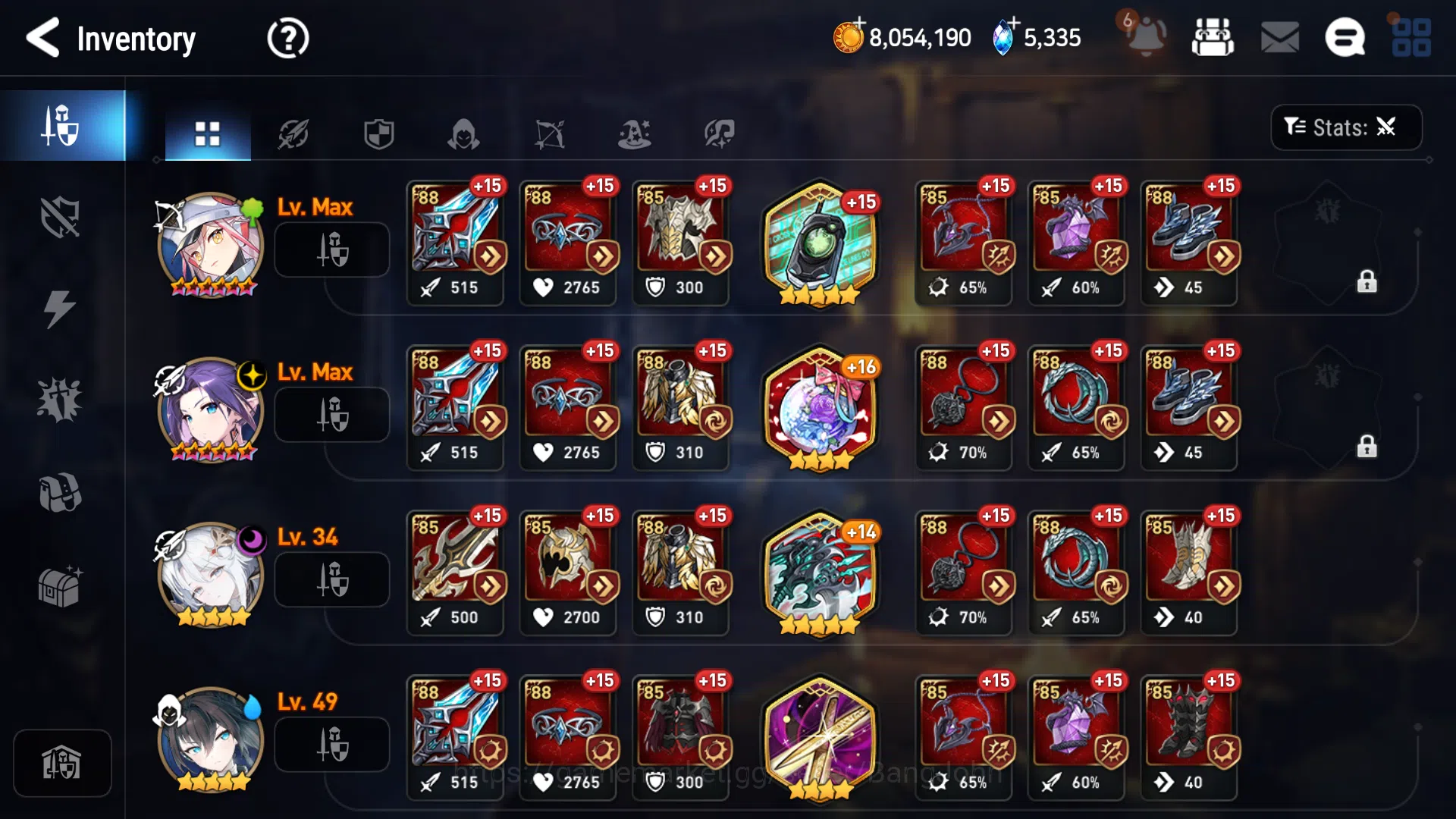 Epic Seven Accounts GLOBAL|Eps2|Unverif|4ML(SALOME,SS Vivian,SP Politi image 12