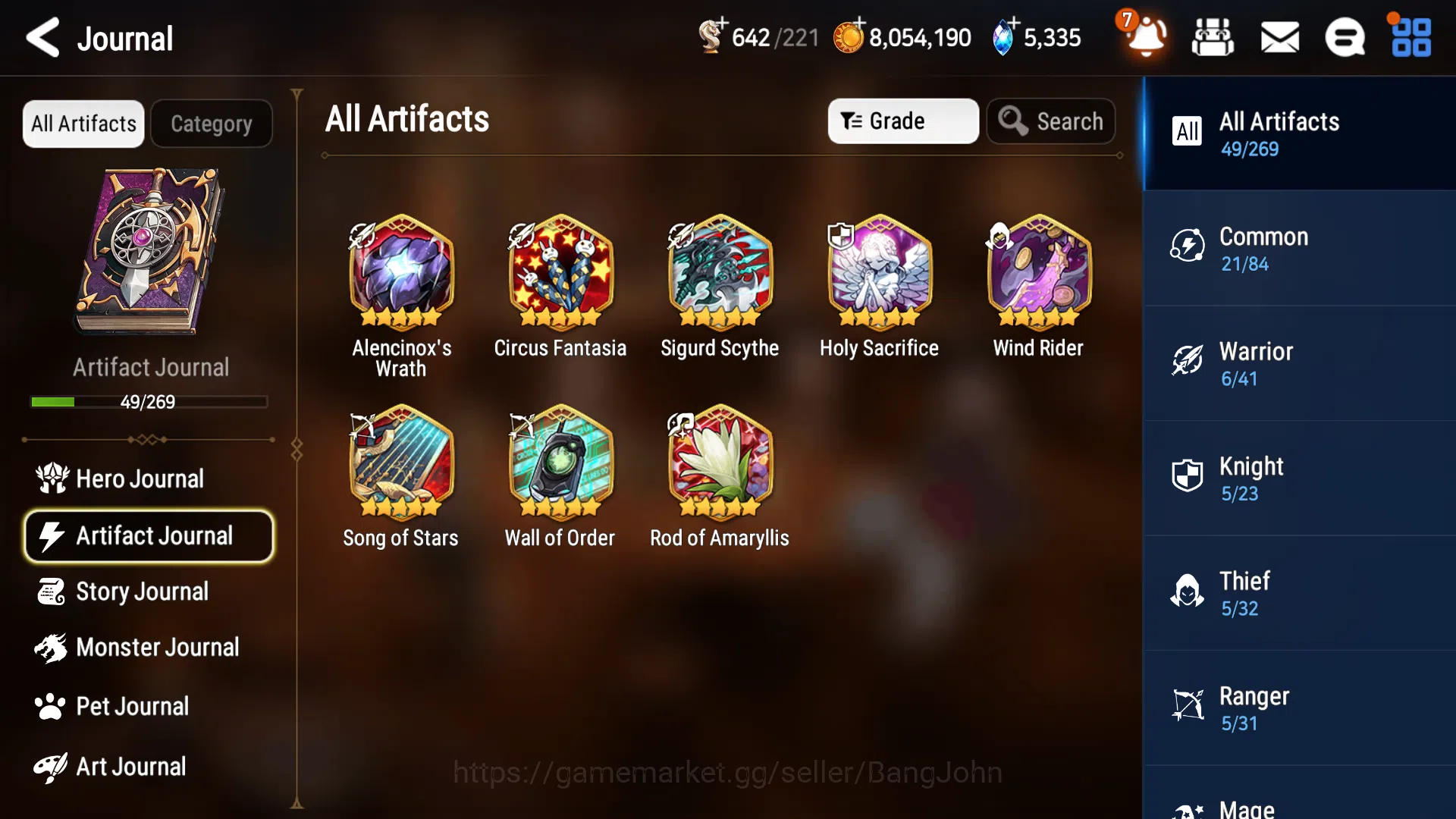 Epic Seven Accounts GLOBAL|Eps2|Unverif|4ML(SALOME,SS Vivian,SP Politi image 20