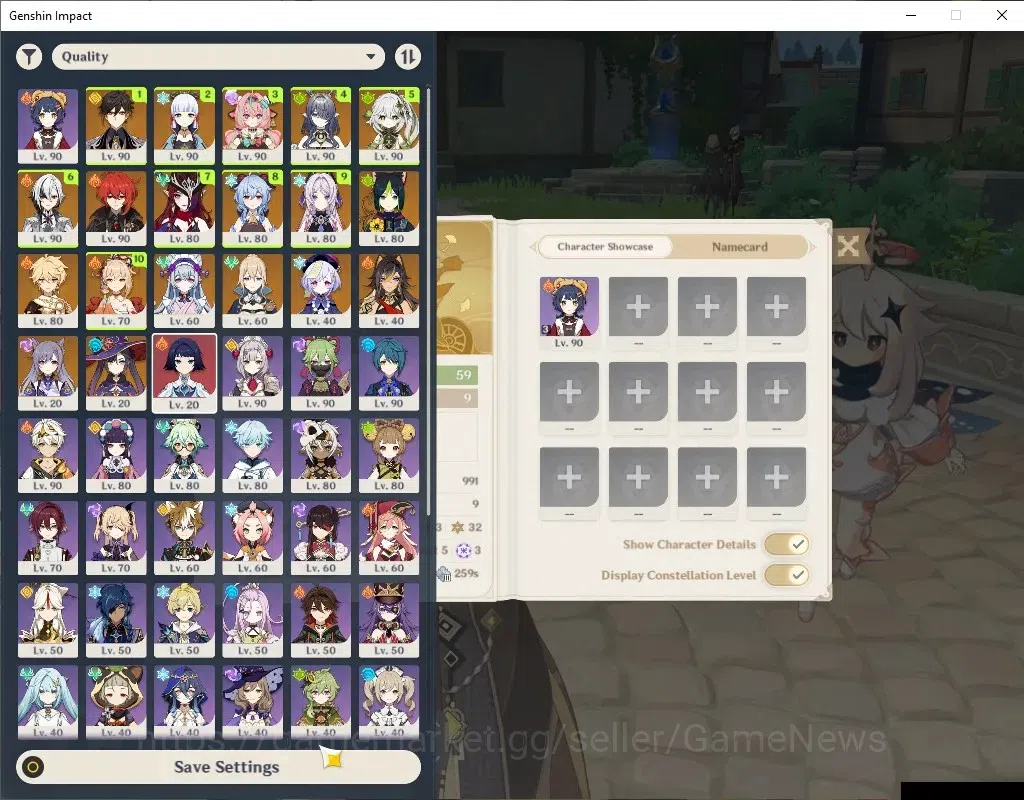 Genshin Impact Accounts ASIA|AR 59|10 Limited+3(*5Weapon)|[Nahida,ZhongliC image 1