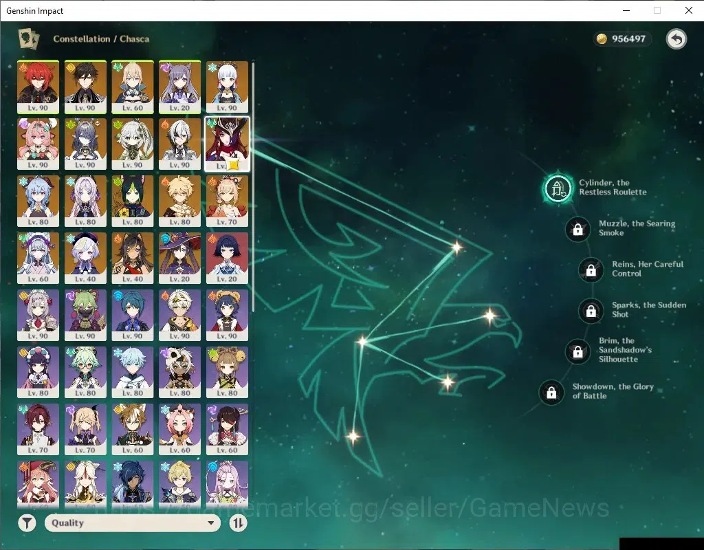 Genshin Impact Accounts ASIA|AR 59|10 Limited+3(*5Weapon)|[Nahida,ZhongliC image 4