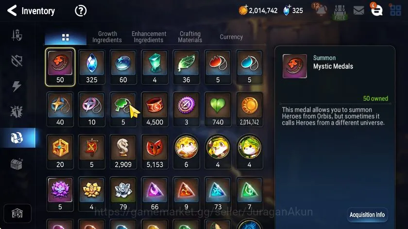Epic Seven Accounts Starter Global Unverif|Best Starter|6ML (DDRay,Briseria,Solitaria,etc) 14 RGB Hero |Bless On|Poh 8