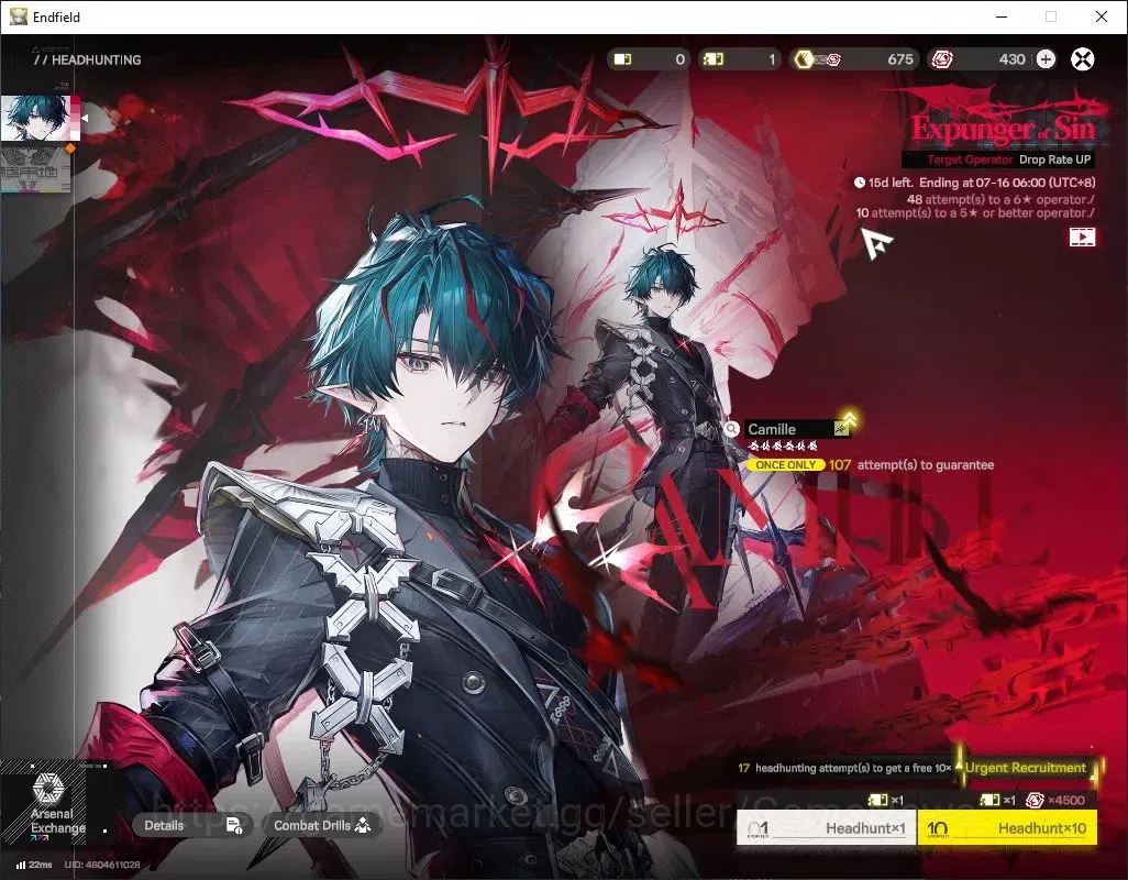 Arknights: Endfield Accounts ASIA|Lv 21|5 SSR(1 Limited)+5 (*6 Weapon)|ZuangFan image 19