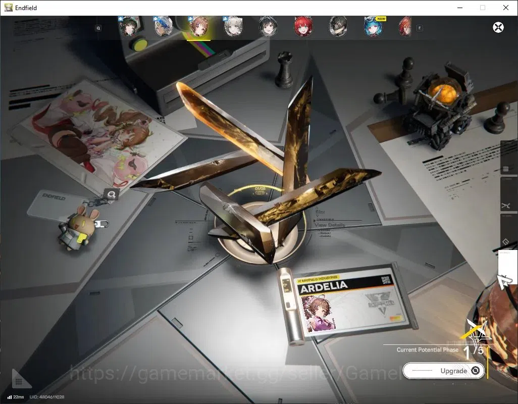 Arknights: Endfield Accounts ASIA|Lv 21|5 SSR(1 Limited)+5 (*6 Weapon)|ZuangFan image 3