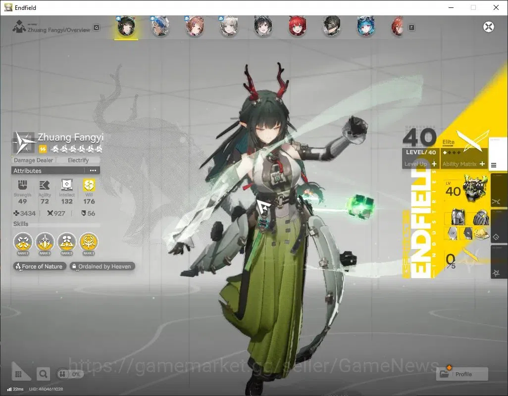 Arknights: Endfield Accounts ASIA|Lv 21|5 SSR(1 Limited)+5 (*6 Weapon)|ZuangFan image 7