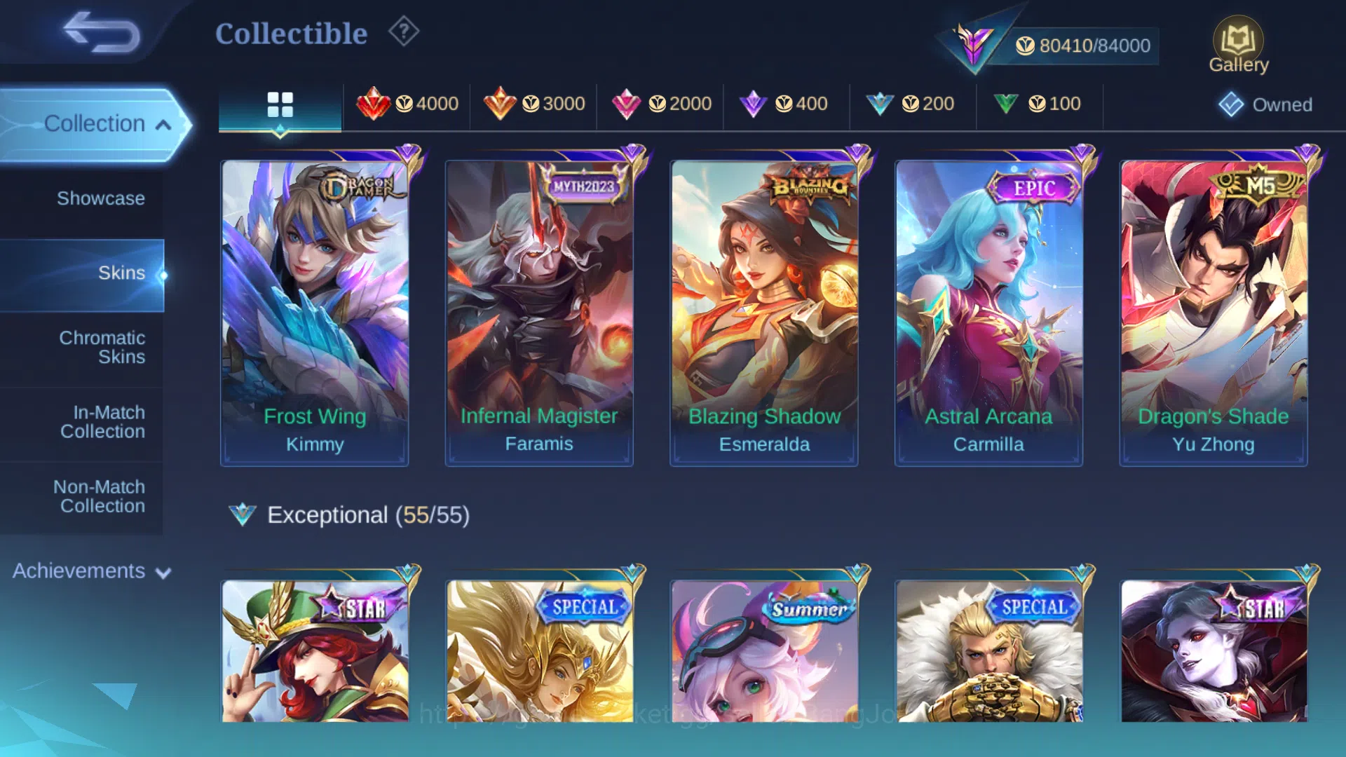 Mobile Legends: Bang Bang Accounts Hero 131 | Skin 271 | Legend Saber | Legend Valir  image 12