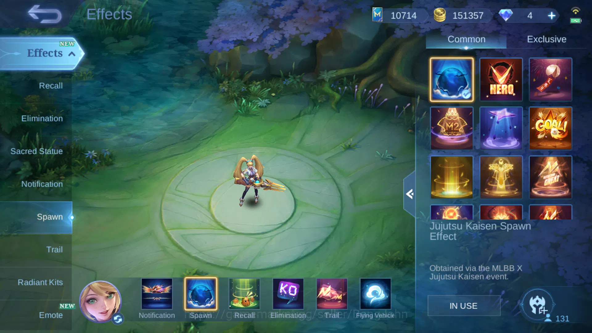 Mobile Legends: Bang Bang Accounts Hero 131 | Skin 271 | Legend Saber | Legend Valir  image 15