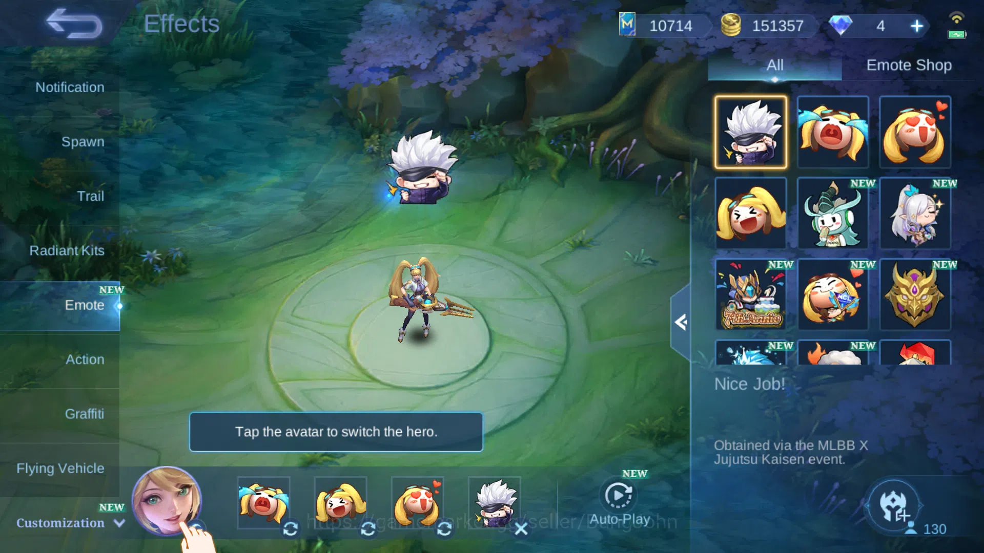 Mobile Legends: Bang Bang Accounts Hero 131 | Skin 271 | Legend Saber | Legend Valir  image 16
