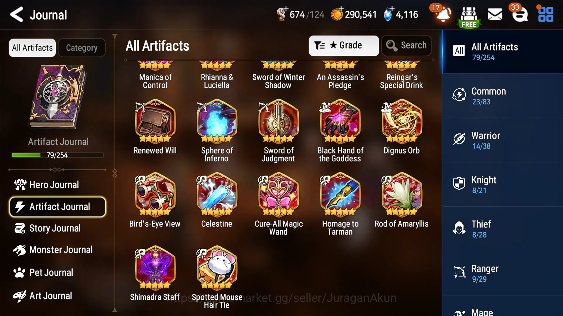 Epic Seven Accounts Starter Global 8