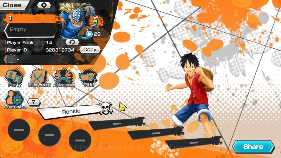 One Piece Bounty Rush Accounts Mid-Tier Global|6 META EX[Four Emperor Luffy,Sakazuki,Strongest Kaido,Kid and 2