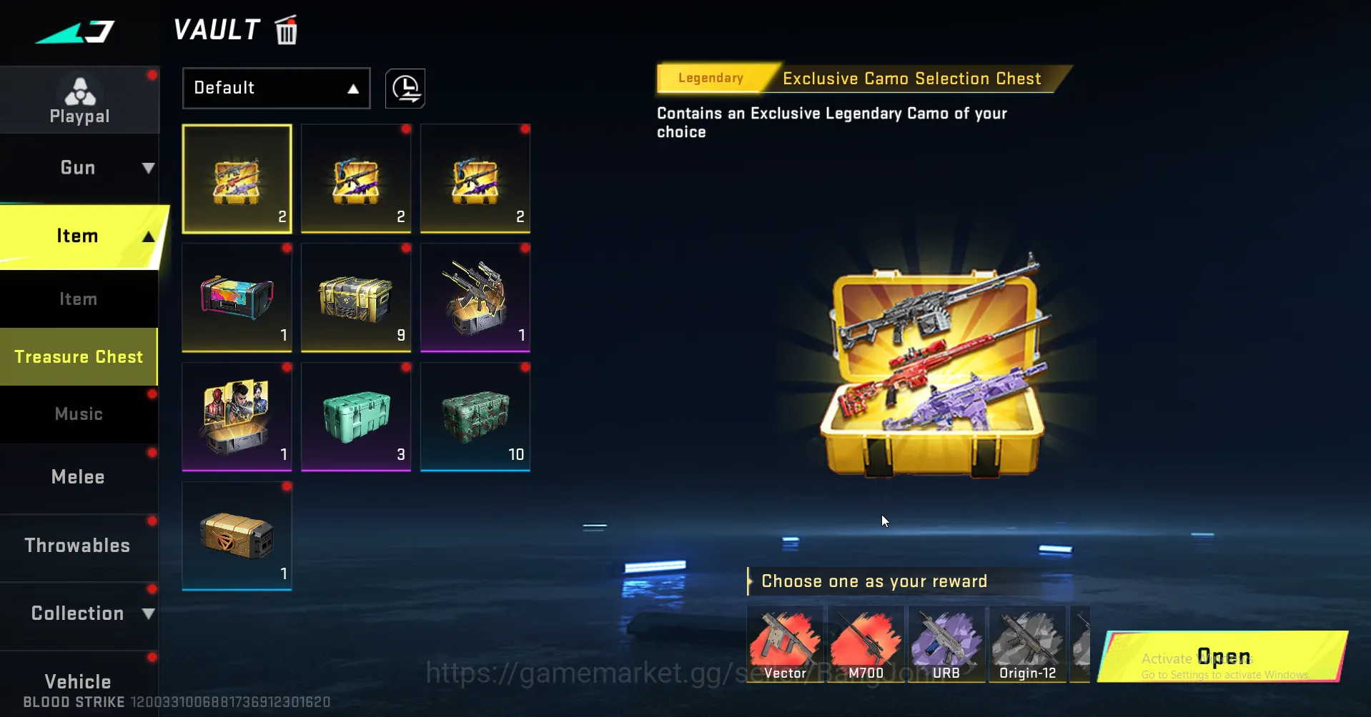 Blood Strike Accounts Others BS079B		 ETERNAL KALA 12