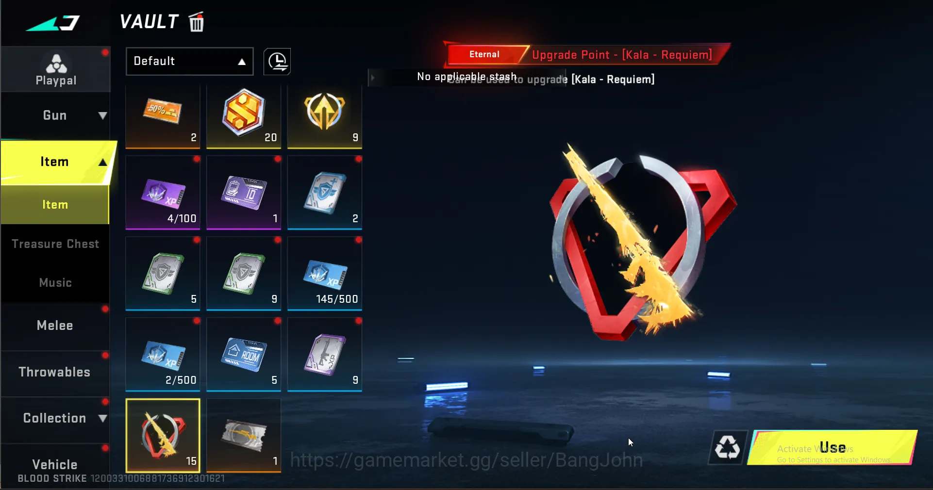 Blood Strike Accounts Others BS079B		 ETERNAL KALA 13