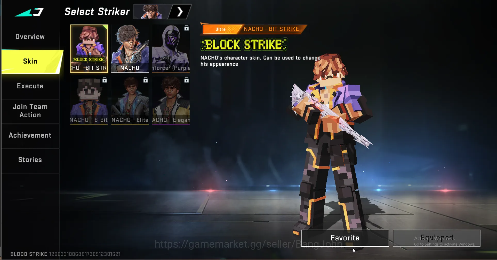 Blood Strike Accounts Others BS079B		 ETERNAL KALA 15