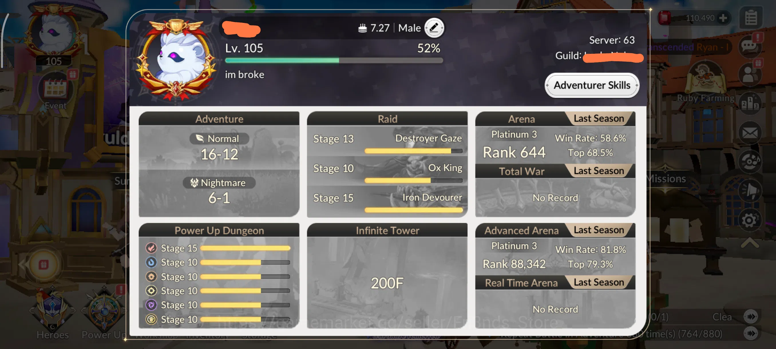 Seven Knights Re:Birth Accounts SKR25 | GLOBAL ASIA | BEAST 5 OLD 7K + FAI T2 JURI image 3