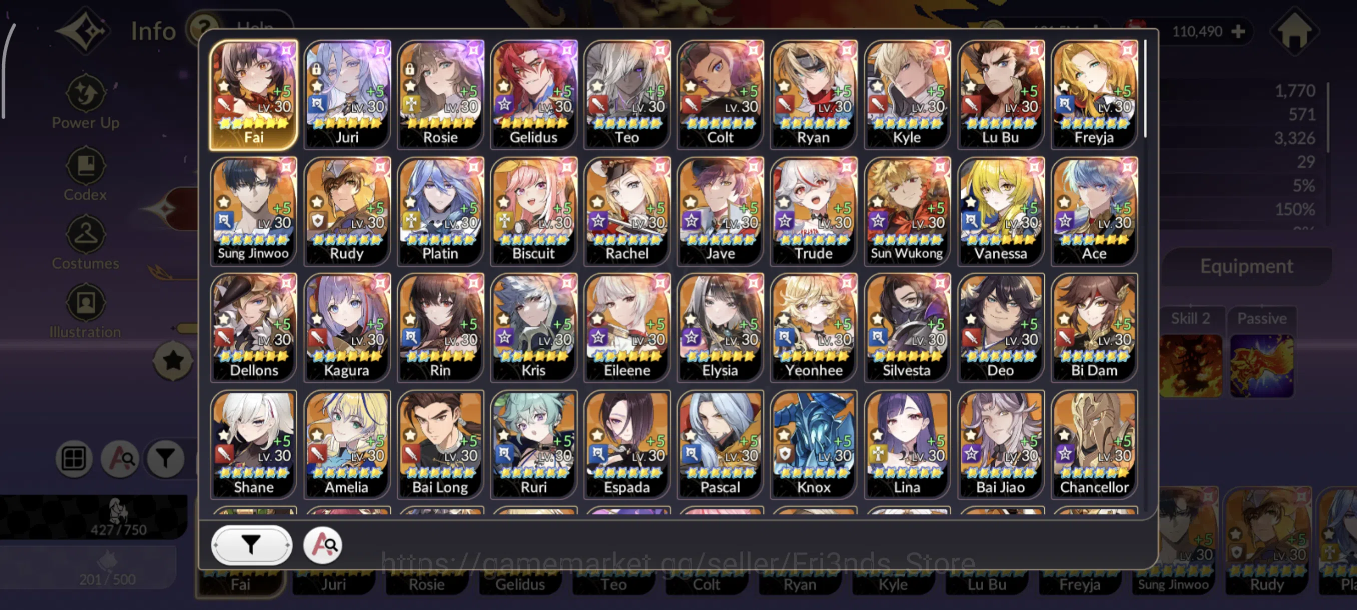 Seven Knights Re:Birth Accounts SKR25 | GLOBAL ASIA | BEAST 5 OLD 7K + FAI T2 JURI image 4