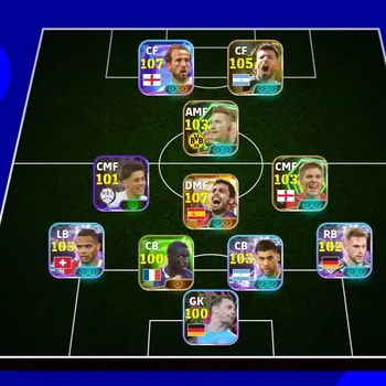 eFootball Accounts Legends & Iconic Players COLECTIVE 3193+ | BIGTIME RODRI x NEW HARRY KANE x S GERARD x M REUS,READY TO