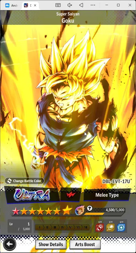 Dragon Ball Legends Accounts High-End Android | Lvl 147|13.5M Total Power|7 CC|5 UL|UL UIS Goku, SS Trunks, SS Goku, Vegeta 9