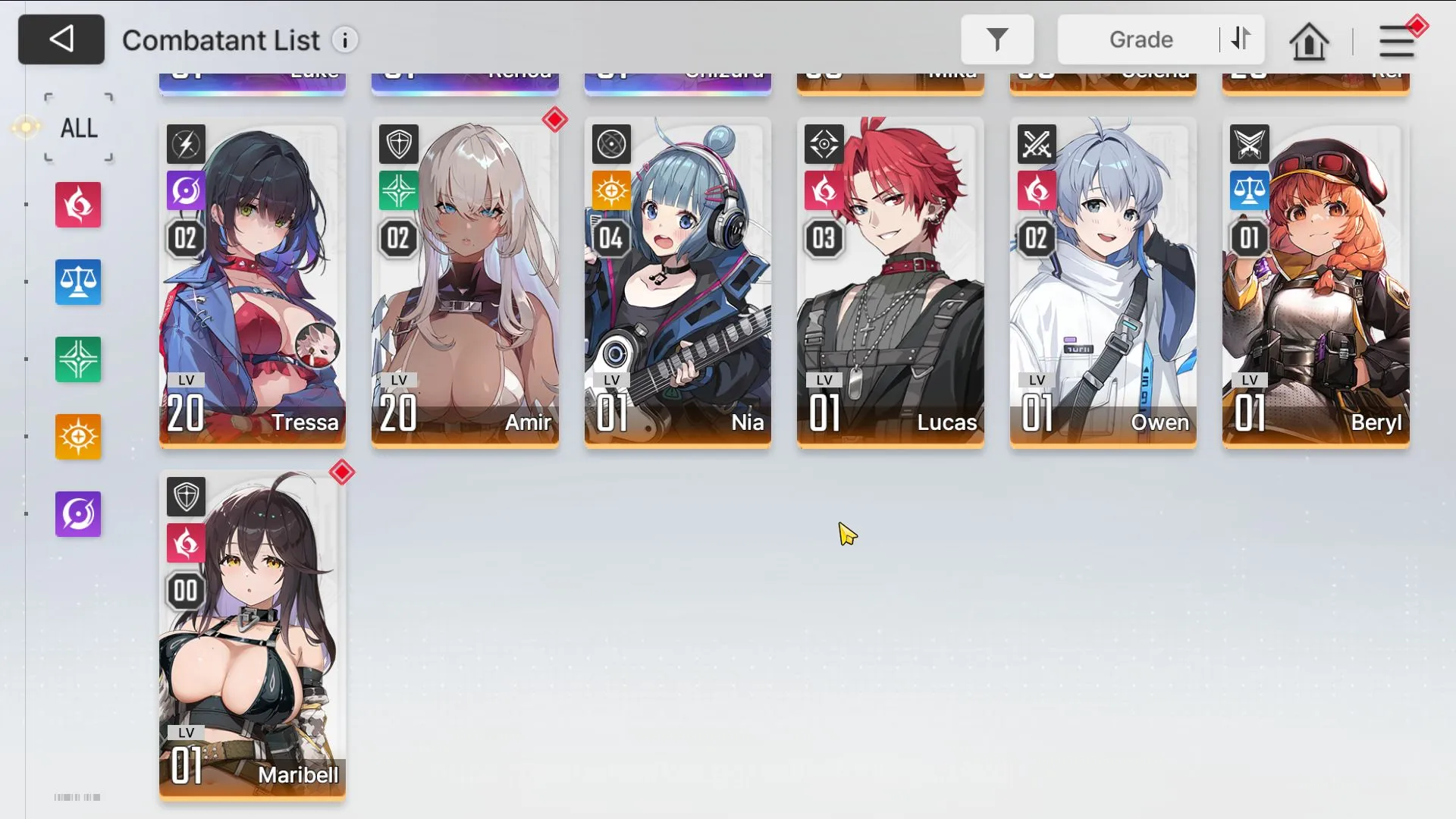 Chaos Zero Nightmare Accounts GLOBAL Lv 44|9 SSR 4 LIMIT[Sereniel+Sign,Yuki,Chiz image 5