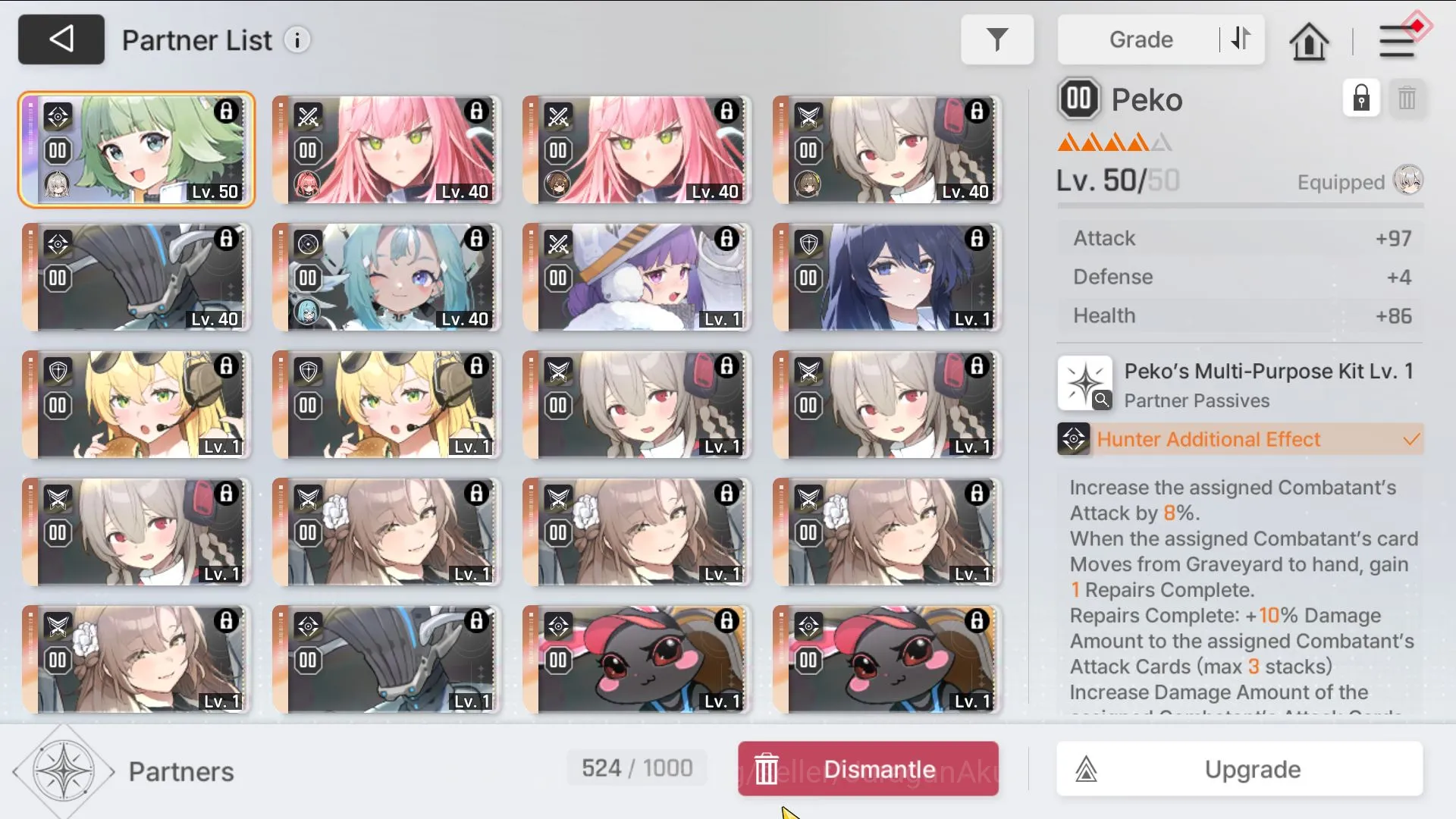 Chaos Zero Nightmare Accounts GLOBAL Lv 44|9 SSR 4 LIMIT[Sereniel+Sign,Yuki,Chiz image 7