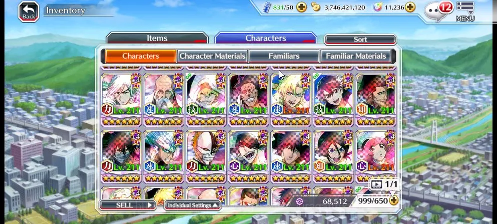 Bleach: Brave Souls Accounts High-End [GLOBAL]| 11k Orb| Fresh Story |Ichigo+Rukia 10th Anniv,Uryu+Renji 2