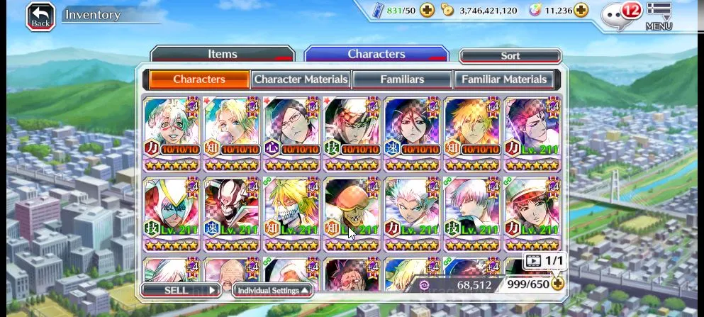 Bleach: Brave Souls Accounts High-End [GLOBAL]| 11k Orb| Fresh Story |Ichigo+Rukia 10th Anniv,Uryu+Renji 5