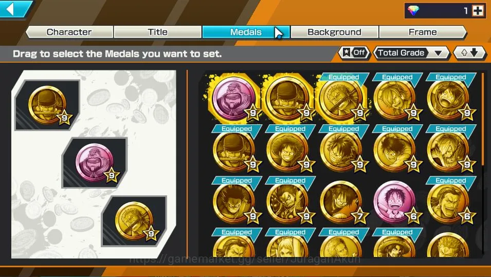 One Piece Bounty Rush Accounts Starter Global|3 META EX|Raid on Onigashima Roronoa Zoro,Kaido's Son Yamato,The 4 Emperors