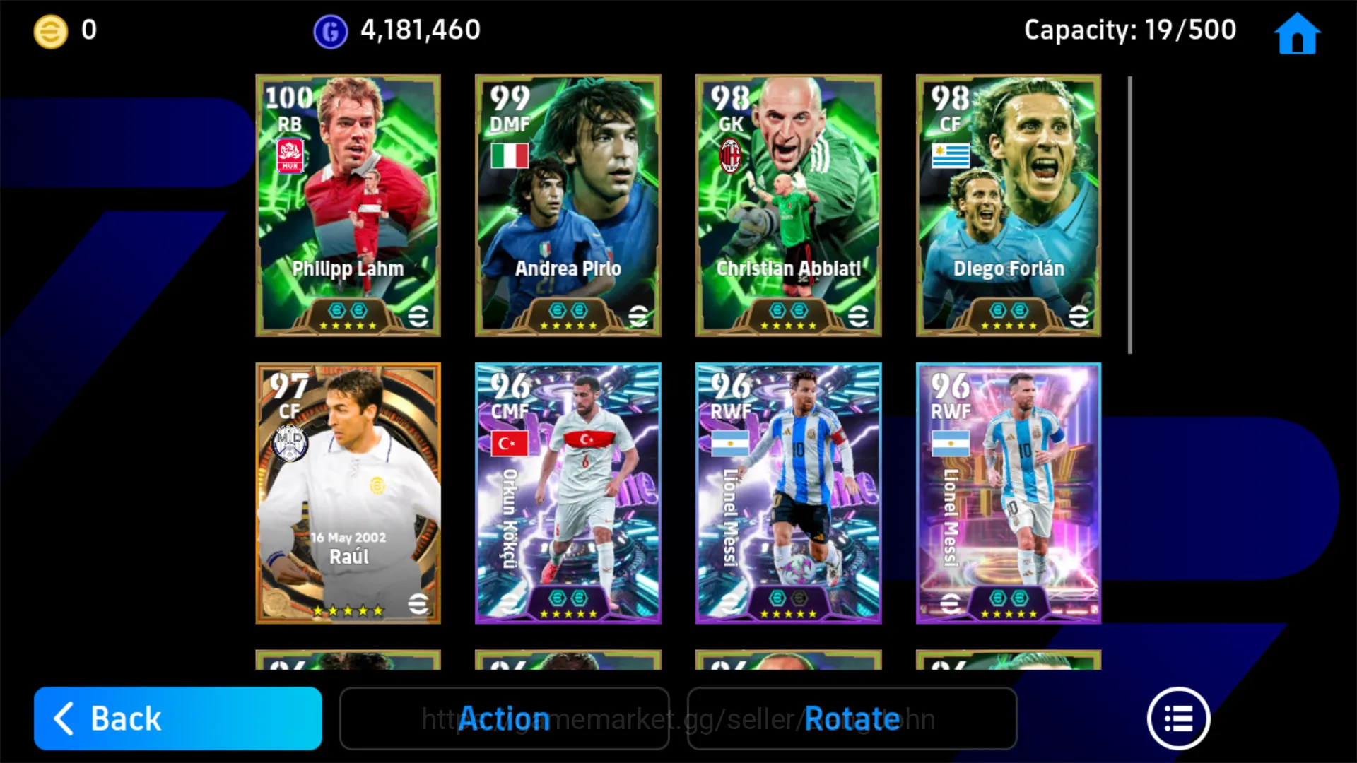 eFootball Accounts Power 3171 | Andrea Pirlo Epic | Philipp Lahm Epic image 3