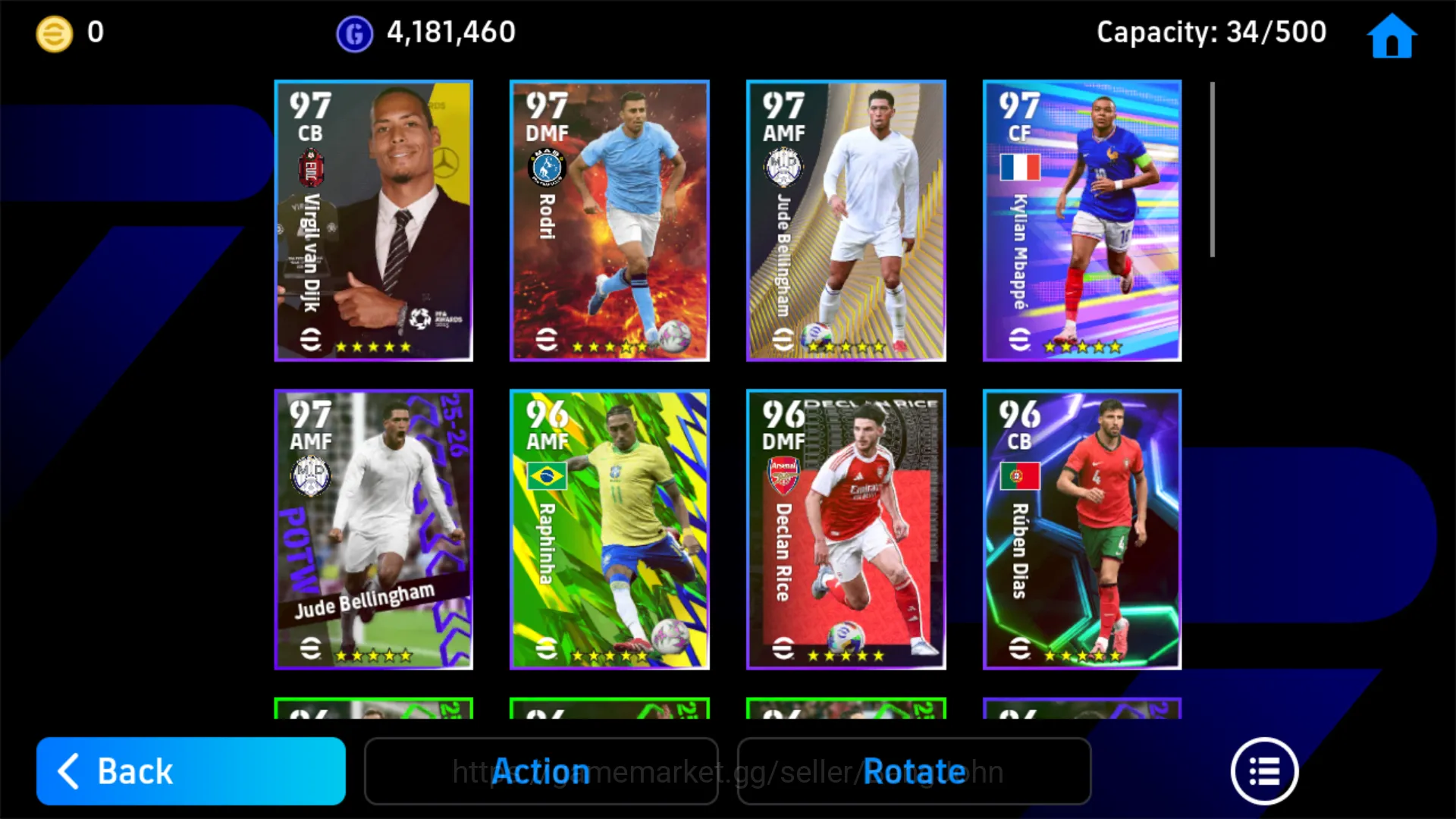 eFootball Accounts Power 3171 | Andrea Pirlo Epic | Philipp Lahm Epic image 6