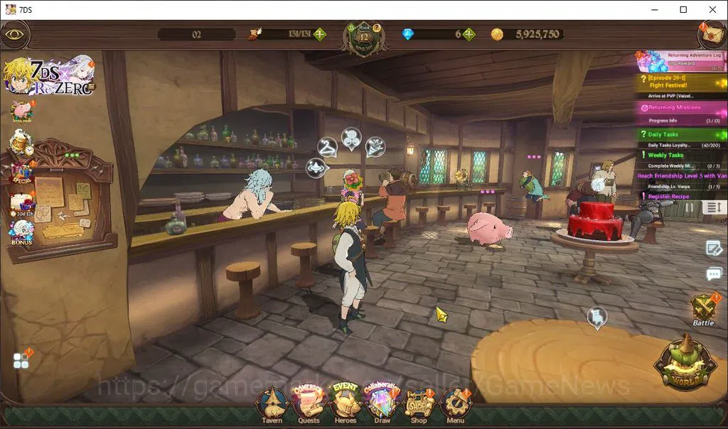 The Seven Deadly Sins: Grand Cross Accounts Global | 352K CC | Chapter 4 | 1 UR+Collab Fire Fo image 1