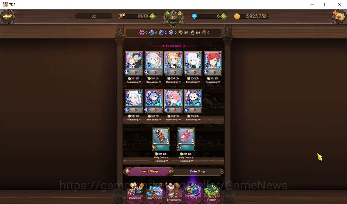 The Seven Deadly Sins: Grand Cross Accounts Global | 352K CC | Chapter 4 | 1 UR+Collab Fire Fo image 8