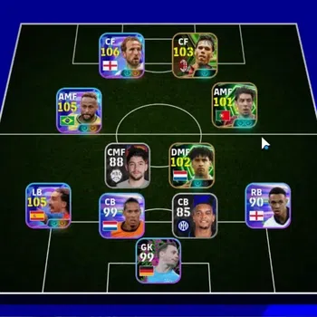 eFootball Accounts Legends & Iconic Players Android|Show Time Harry Kane,Neymar Jr,Marc Cucurella,Lionel Messi|Epic Marco