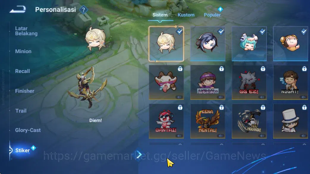 Honor of Kings Accounts Hero 18 Skin 3|Fresh Starter| Consort Yu (Legend)  image 7