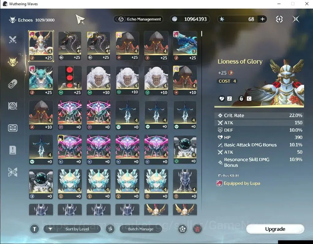 Wuthering Waves Accounts NA|UL 47|3 Limited| [Aemeath,Lupa]+Sign, Hiyuki |D image 5