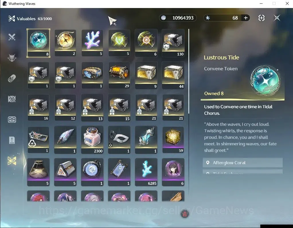 Wuthering Waves Accounts NA|UL 47|3 Limited| [Aemeath,Lupa]+Sign, Hiyuki |D image 8