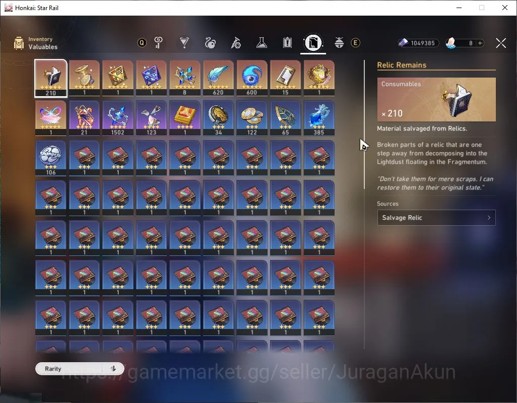 Honkai Star Rail Accounts End Game ASIA|TL 69|8 Limited|CastoriceE1+Sign,RobinE1,Dante,B3,Sunday,Topaz,Feixiao,Etc|MC 4