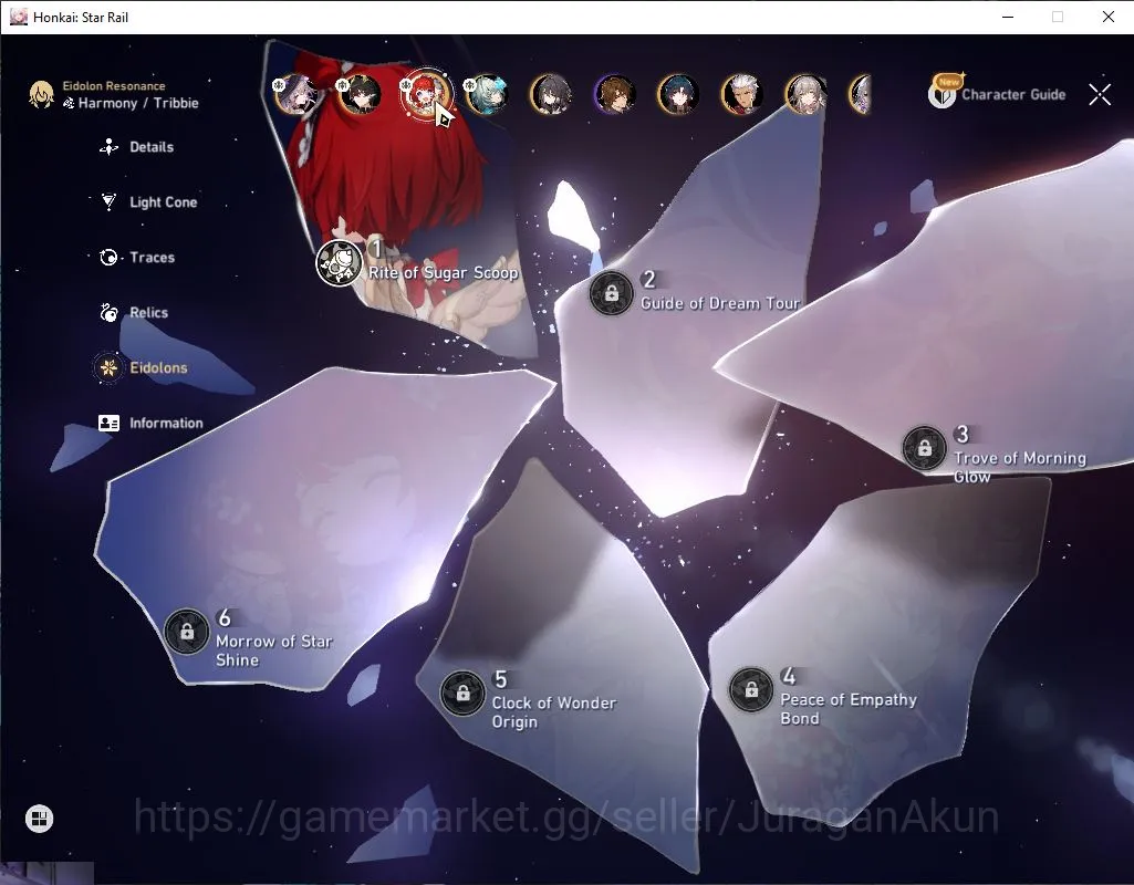 Honkai Star Rail Accounts ASIA|TL 69| 6 Limited |[The Herta E1,B3 E1,Archer] image 5