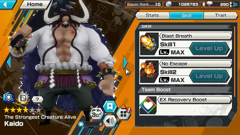 One Piece Bounty Rush Accounts Global| 3 META EX|Fleet Admiral Akainu,Flame Emper image 6