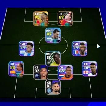 eFootball Accounts Legends & Iconic Players Android|Big Time Cristiano Ronaldo 23 Jun'26|Show Time Marc Cucurela,Lionel