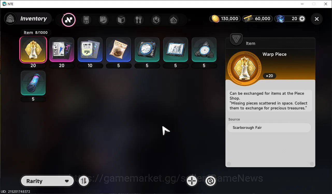 Neverness to Everness Accounts GLOBAL EU| HL 3| 1 SSR Limited Meta Nanally |6 SR  image 6