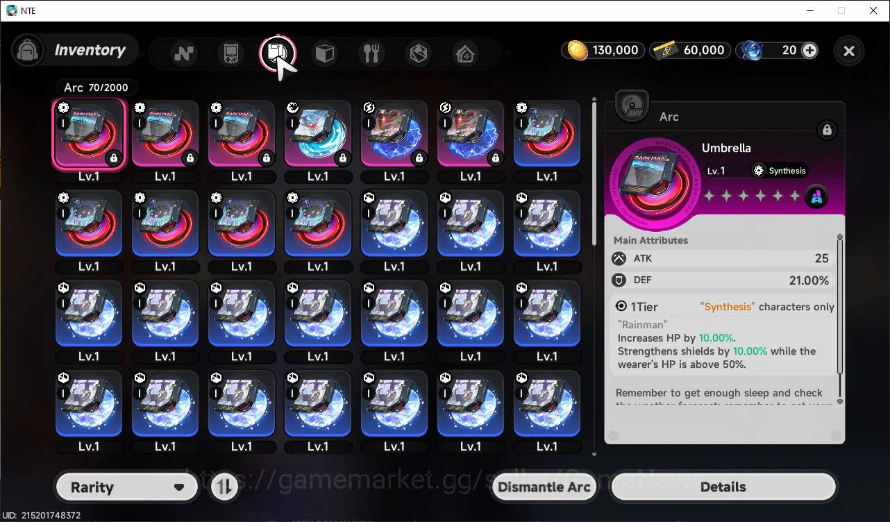 Neverness to Everness Accounts GLOBAL EU| HL 3| 1 SSR Limited Meta Nanally |6 SR  image 7