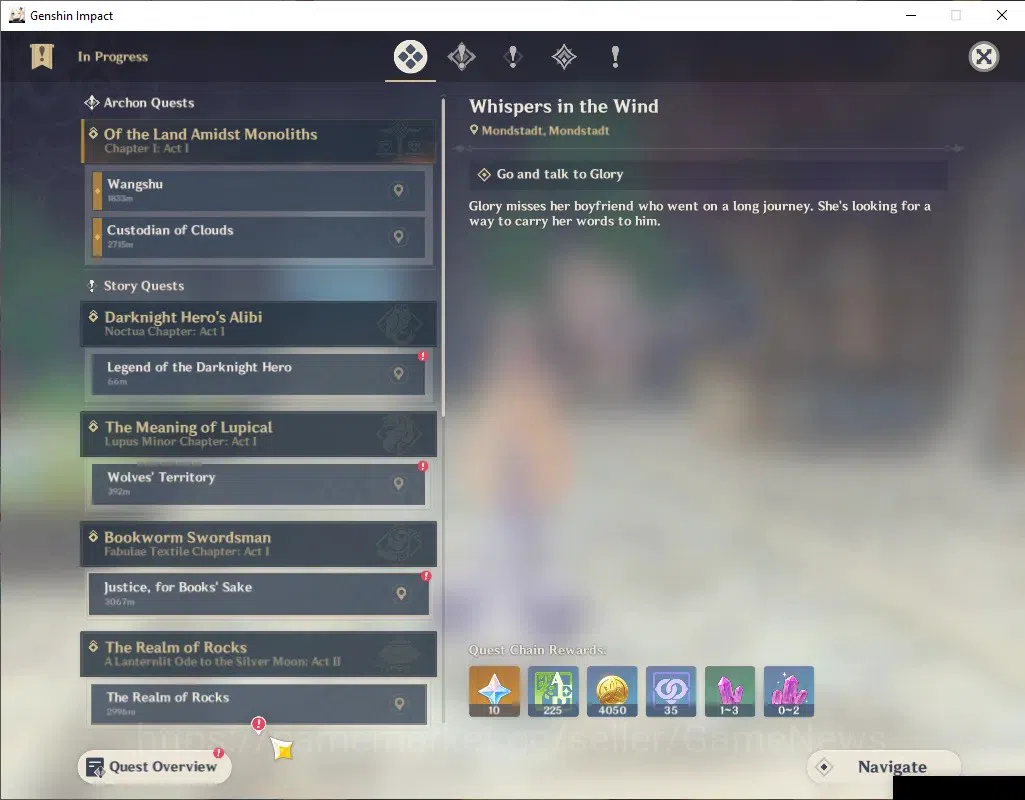 Genshin Impact Accounts ASIA | AR 26 | BD Unset | 1 Limited [Nicole] | Low image 11
