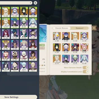 Genshin Impact Accounts Others ASIA|AR 50|4 limited Skirk Sign,Vesna Sign,Flins,Varesa+4*5:Qiqi,MMizuki|,Tighnari|3*5