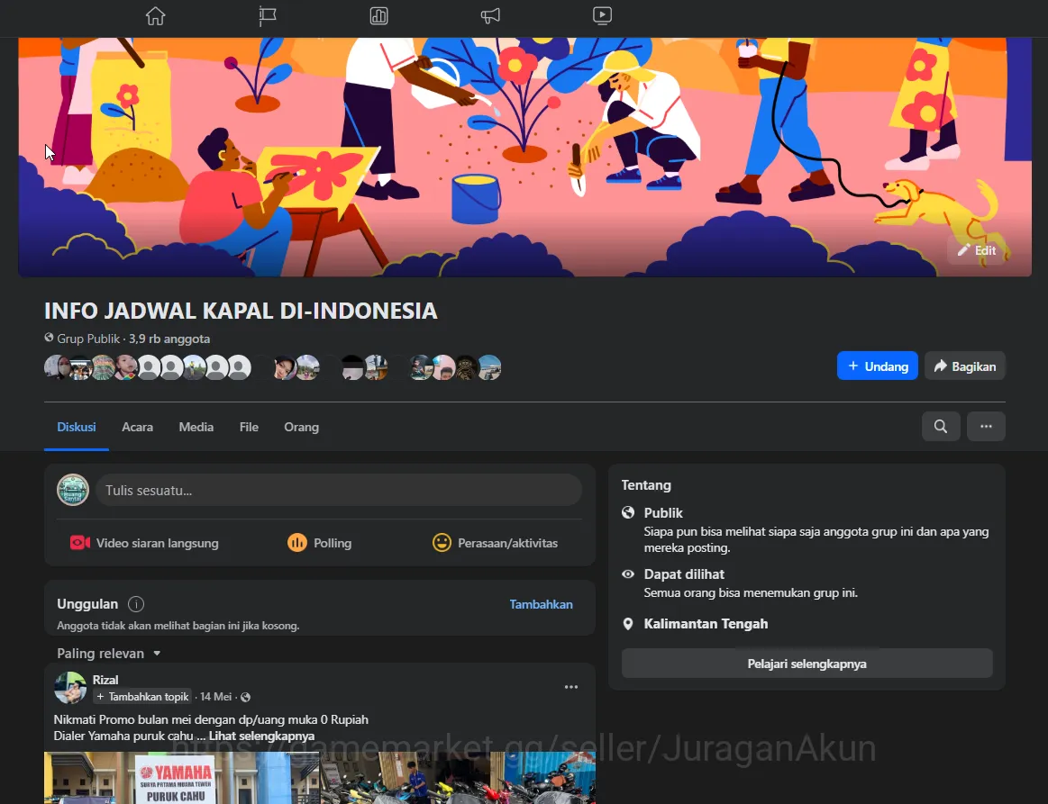 Facebook Groups Public INFO JADWAL KAPAL DI-INDONESIA