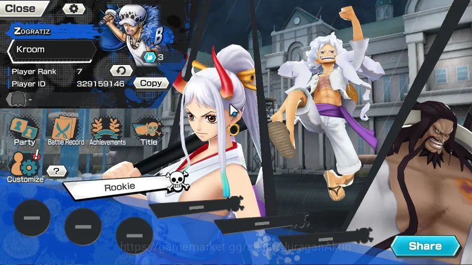 One Piece Bounty Rush Accounts Global|5 META EX|Win Trafalgar Law, Seraphim S-Sna image 2
