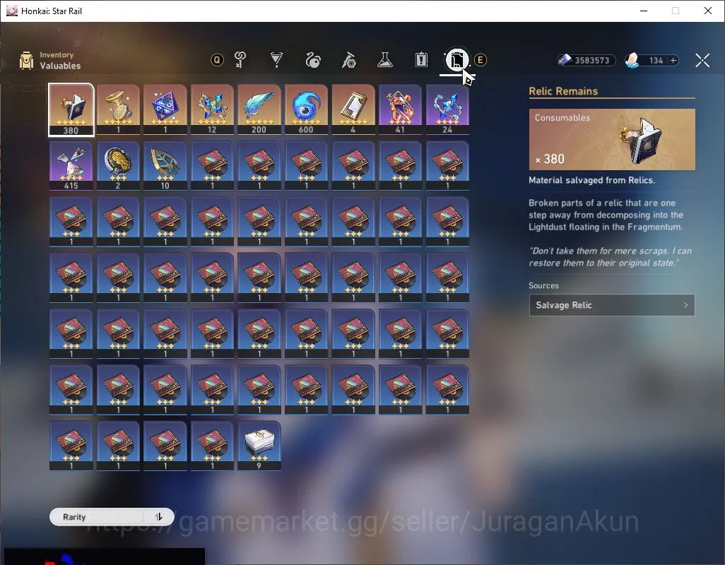 Honkai Star Rail Accounts Mid Game ASIA|TL 56| 6 Limited |Sunday,The Herta,Kafka,Ruan Mei,Dan Heng PT,Archer|MC 5