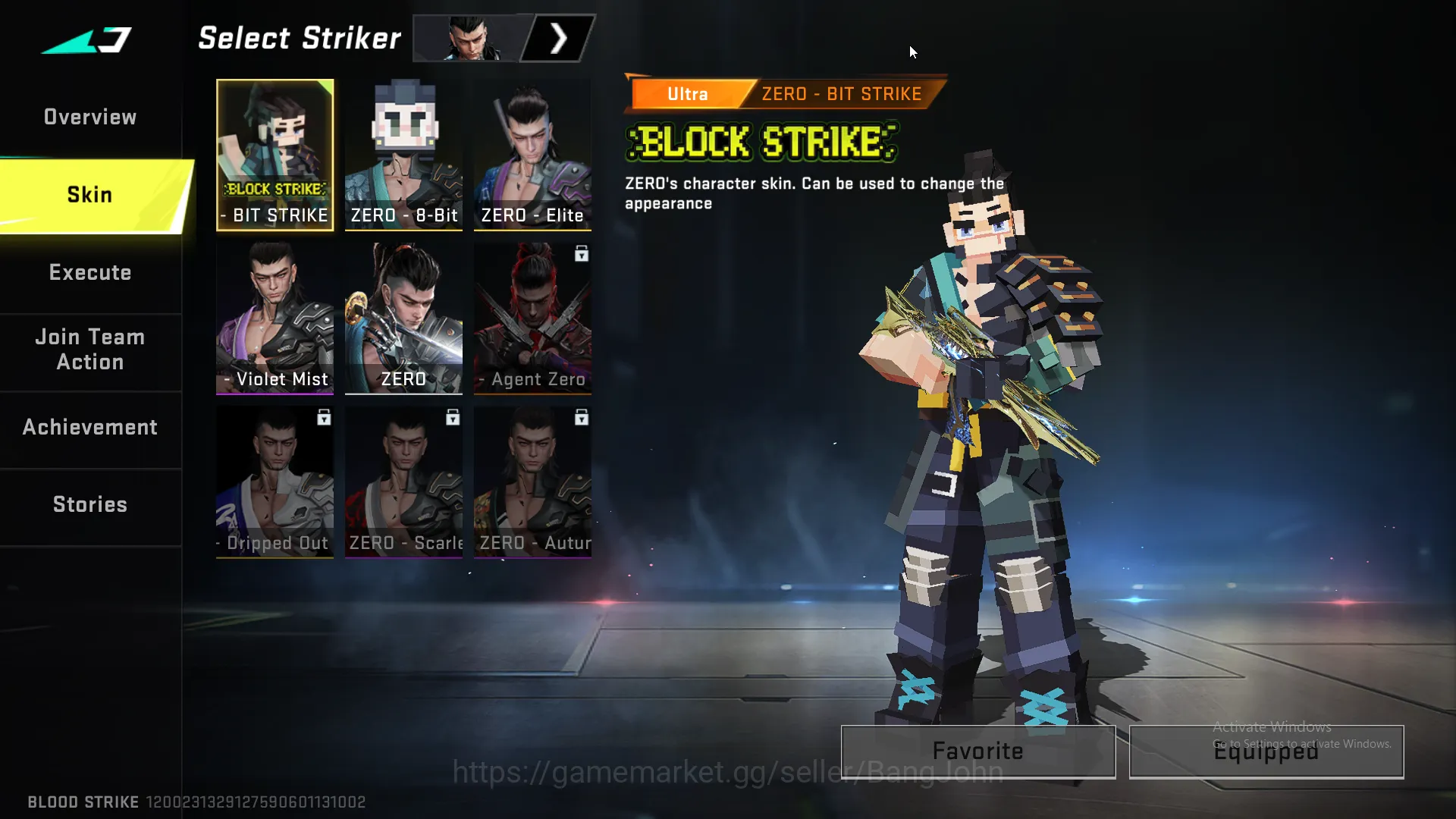 Blood Strike Accounts Others "Eternal ak47 lvl 3 | eternal kag-6 lvl 3 | ultra dual blades | ultra lightblades ultra pickaxe 2