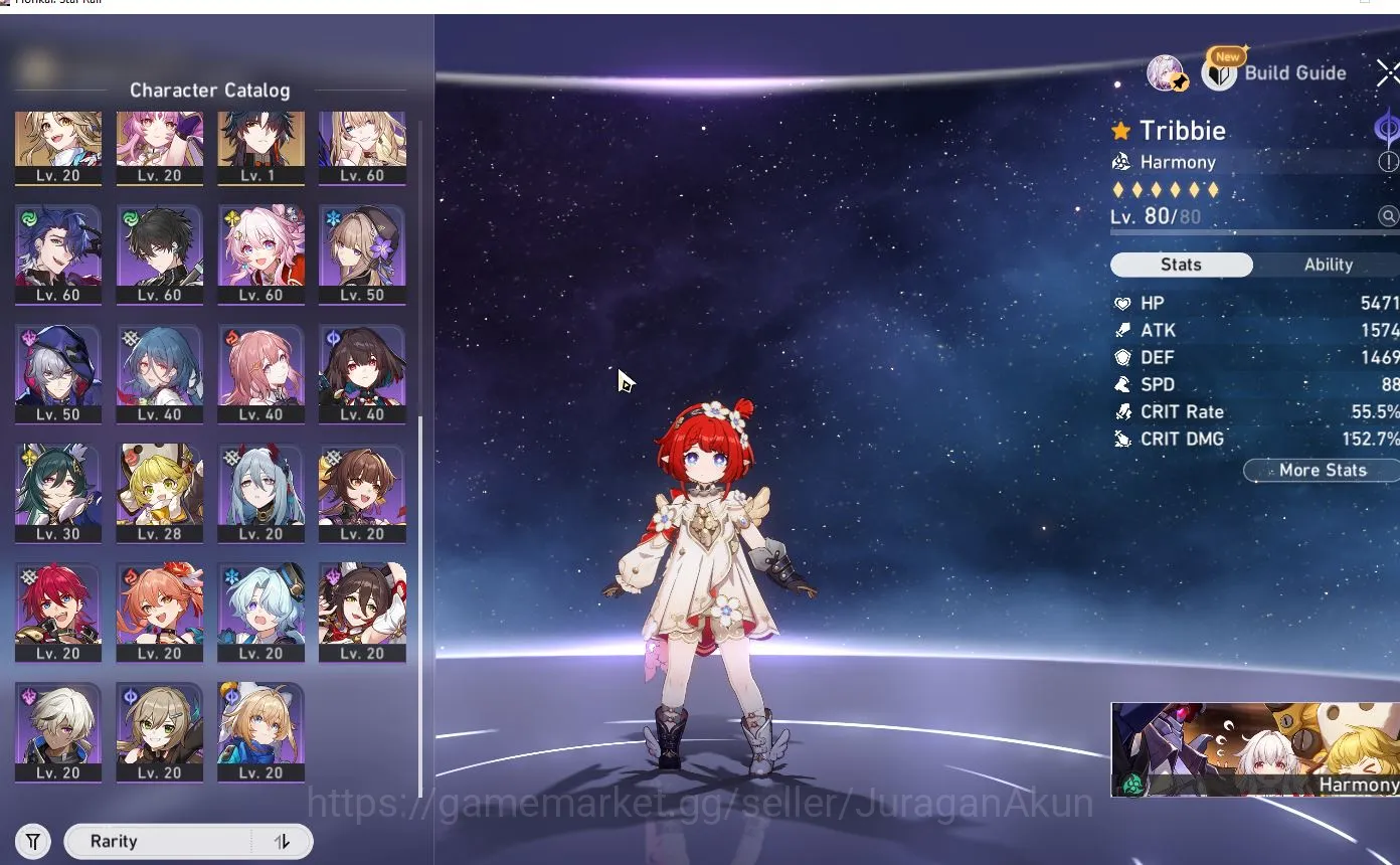 Honkai Star Rail Accounts Mid Game ASIA [TL69] 9 limited (Acheron+Sign, Jiaoqiu, Tribbie, etc ) (Amphoreus) |Take Email 5