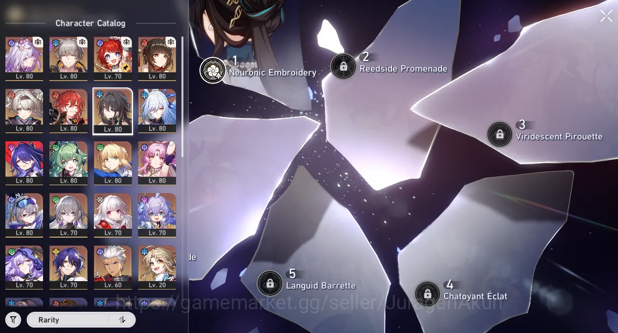 Honkai Star Rail Accounts ASIA[TL70] 13 limited [Saber+Sign,Firefly+Sign,Rua image 4