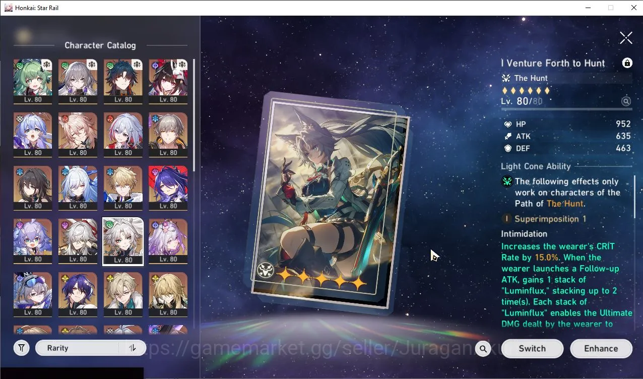 Honkai Star Rail Accounts End Game ASIA|TL70+Genshin|15 Limited 4