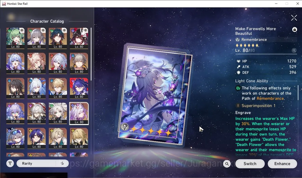 Honkai Star Rail Accounts End Game ASIA|TL70+Genshin|15 Limited 6