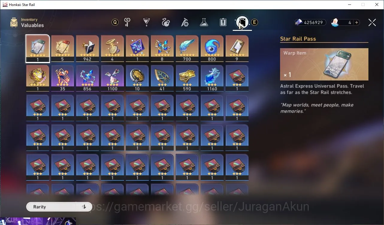 Honkai Star Rail Accounts ASIA|TL 69|7 Limited|[AnaxaE1+Sign,The Herta+Sign, image 2